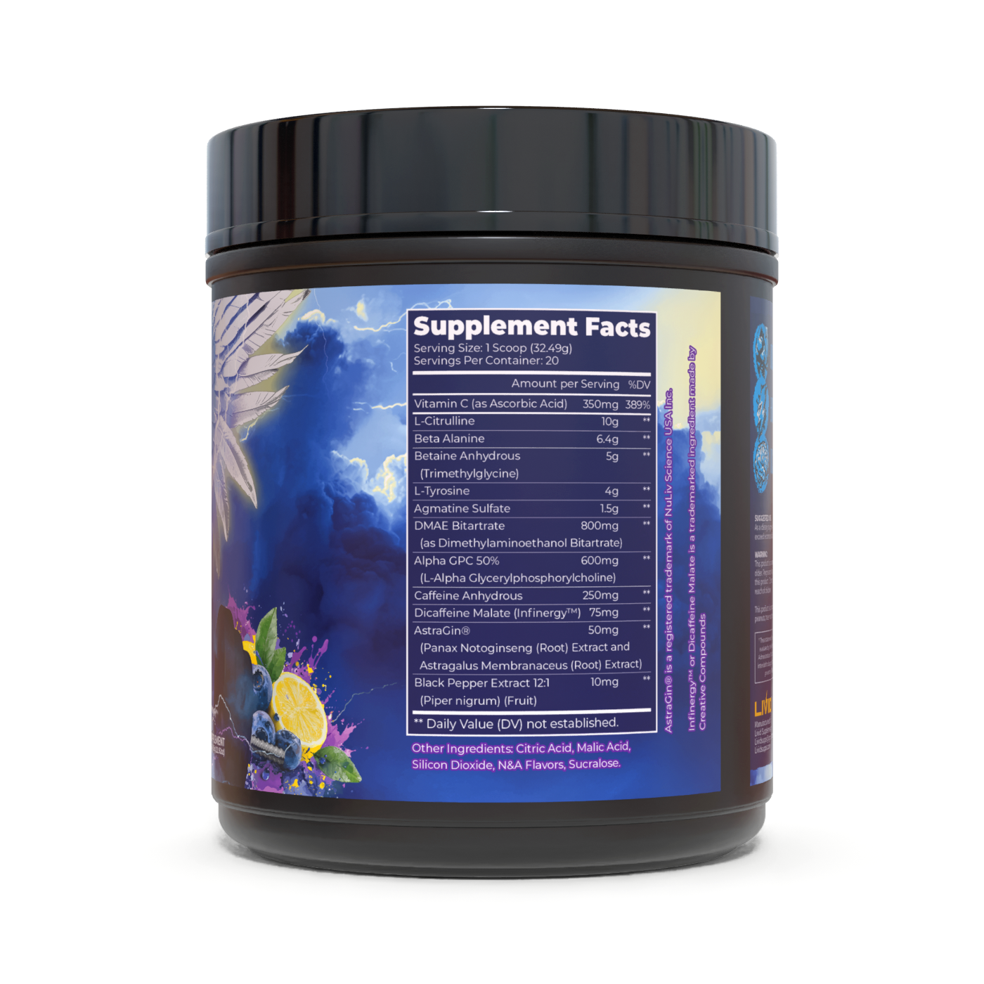 Holy Cow Preworkout - (Blueberry Lemonade)